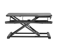VDD Bureau Assis Debout rehausseur Ergonomique - Poste de Travail réglable en Hauteur - 80 cm de Large