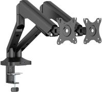 VDD Double Monitor Arm - Support de moniteur - Support d'écran - Réglable en hauteur - Pour 2 écrans