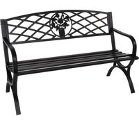VDD - garden bench - black - 2 persons - 60x127x85