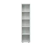VDD Meuble de Salle de Bain 5 Compartiments Ouverts - Meuble Colonne Salle de Bain Chambre Hall