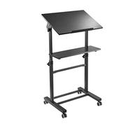 VDD Pupitre lutrin - Meuble de présentation - Mobile - réglable en Hauteur