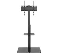 VDD Support de télévision sur Pied - Support TV pivotant - Hauteur réglable de 134 cm à 146 cm
