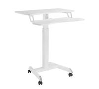 VDD Table d'ordinateur Portable de Bureau Assis-Debout - Mobile - réglable en Hauteur