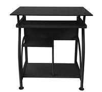 VDD Table d'ordinateur Portable de Bureau - Gain de Place - 70 cm x 50 cm - Noir