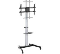 VDD TV Standard - TV Tripod - TV Foot - Monitor Standard - Mobile & en hauteur Réglable 140 à 160 cm