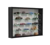 VDD Vitrine Debout vitrine Murale Suspendue - étagères en Verre de 4,5 cm de Profondeur
