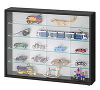 VDD Vitrine Debout vitrine Murale Suspendue - Portes coulissantes - 75 x 55 x 12 cm