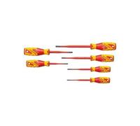 VDE 2162-2172 PZ-06 Jeu de tournevis cruciforme, vis à fente