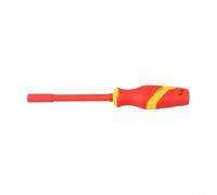 VDE Clé à douille isolée 1000 V Outil d'électricien haute tension avec isolation intégrée pour une utilisation sûre et efficace (4 mm)