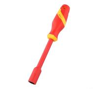 VDE Clé à douille isolée 1000 V Outil d'électricien haute tension avec isolation intégrée pour une utilisation sûre et efficace (13 mm)