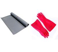 VDE Électriciens Gant Taille 10 Bundle avec Tapis 1qm Tapis Isolant Électrique