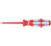 VDE Tournevis isolé pour vis TX, acier inox 3167 i TORX 15 x 80 mm Wera - 05022763001