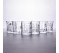 VDE Villa d'Este Home Tivoli 1996 Lot de 6 verres à eau 285 ml en verre, New Vintage