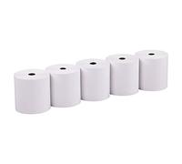 VDepuis 09052005 Lot de 5 rouleaux thermiques pour imprimante Epson TM-T 80 à 88 / 80 m Diamètre env. 8 cm