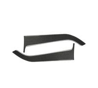 VDFNGFD 2 pièces compatibles avec Ford Mustang GT 2015-2020 en Fiber de carbone, autocollant de couverture de panneau de porte avant et arrière de voiture, autocollants de garniture intérieure, access