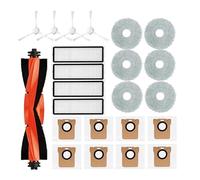 VDFNGFD Accessoires compatibles avec l'aspirateur Robot Xiaomi X20 + / X20 Plus, pièces de Rechange, Brosse latérale Principale, Filtre Hepa, vadrouille, Sac à poussière en Tissu