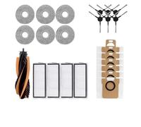 VDFNGFD Accessoires compatibles avec Les aspirateurs Robots JONR P20 Pro / T5 Pro : Brosse latérale Principale, Filtre HEPA et lingette de Rechange(Multi)