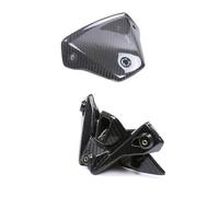 VDFNGFD Accessoires de Moto Support Support Pare-Brise Avant Kits carénage en Fibre Carbone Pure Compatible avec BMW S1000R M1000R 2021 2022 2023 2024(Windshield Holder)