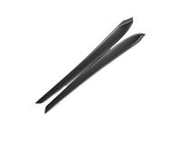 VDFNGFD Autocollant de garniture de porte intérieure en fibre de carbone ABS, compatible avec Tesla Model 3 Y, accessoires de voiture 2017-2023(Matte Carbon Fiber)