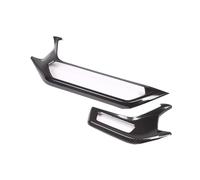 VDFNGFD Autocollant décoratif for Cadre de Sortie d'air Central de Voiture en Fibre de Carbone ABS, Compatible avec BMW Série 1 Série 2 F40 F44 2020-2024(Carbon Fiber)
