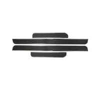 VDFNGFD Autocollant décoratif for seuil de portière de voiture, compatible avec Mazda 3 AXELA 2020-2023, housse de protection, accessoires d'intérieur en fibre de carbone