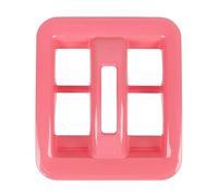 VDFNGFD Autocollants de couverture décoration panneau bouton commutation vitres voiture, accessoires garniture cadre compatibles avec Jeep Wrangler JK 2011 - 2017(Pink)