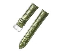 VDFNGFD Bracelet de montre universel remplacement, compatible avec les poignets des hommes et femmes, disponible en 12 mm, 14, 16, 18, 20 22(Green,12mm)