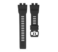 VDFNGFD Bracelet de rechange en Silicone Compatible avec la série Casio GBA-800 GBD-800, bracelet montre sport étanche for hommes, accessoire résine(Black)