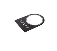 VDFNGFD Cadre de Levier de Vitesse en ABS for Console Centrale, Compatible avec Jaguar F-Pace X761 XE X760 XF X260, Garniture en Fibre de Carbone, Accessoires(Black-C)