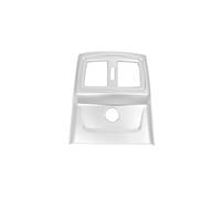 VDFNGFD Cadre de sortie climatiseur arrière voiture en Fiber carbone ABS, 3 styles, couverture décorative, Compatible avec BMW X1 F48 X2 F47 2016 - 2022(Style 9)