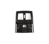 VDFNGFD Cadre de sortie climatiseur arrière voiture en Fiber carbone ABS, 3 styles, couverture décorative, Compatible avec BMW X1 F48 X2 F47 2016 - 2022(Style 8)