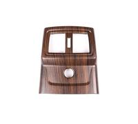 VDFNGFD Cadre de sortie climatiseur arrière voiture en Fiber carbone ABS, 3 styles, couverture décorative, Compatible avec BMW X1 F48 X2 F47 2016 - 2022(Style 10)