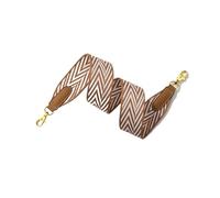 VDFNGFD Ceinture d'épaule Compatible avec Le Sac Kelly Evelyn Strap, Sangles de à Main for Femmes, Accessoire Remplacement, pièce Compatible Les Sacs(Brown Gold Hook,Length 110cm)