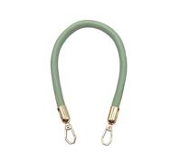 VDFNGFD Ceinture Universelle de Sac à Main en Cuir PU, Sangle Remplacement détachable for bandoulière, Boucle chaîne Or, poignées Courtes compatibles avec Les Femmes(Green)