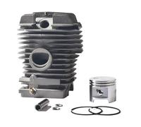 VDFNGFD Compatible avec Cylindre de 46 mm Piston, axe 10, kit circlips 1,5, Compatible Les tronçonneuses 029 039 MS290 MS390 1127 020 1210