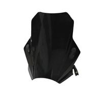 VDFNGFD Compatible avec Husqvarna 701 Svartpilen Vitpilen 250 401 701 Nuda 900 R, déflecteur Universel for Pare-Brise de Moto(Black)