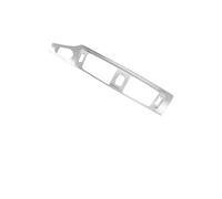 VDFNGFD Compatible avec la BMW X3 F25 2011-2017, garniture de protection en fibre de carbone et ABS chromé for console centrale, grille d'aération de climatisation(Type B Silver)
