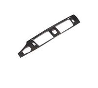 VDFNGFD Compatible avec la BMW X3 F25 2011-2017, garniture de protection en fibre de carbone et ABS chromé for console centrale, grille d'aération de climatisation(Type B Carbon)