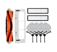 VDFNGFD Compatible avec la Brosse Principale du Robot, Brosse latérale, Filtre HEPA, Tampon de vadrouille, Accessoires de Poubelle, pièces de Rechange compatibles avec Xiaomi D9