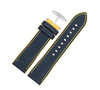 VDFNGFD Compatible avec le bracelet de montre Breitling CHRONOMAT AVENGER NAVITIMER SUPEROCEAN Bracelet en silicone plongée Remplacer les bracelets 20 22 24 mm(09 S silver,21x18mm)