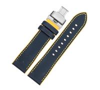 VDFNGFD Compatible avec le bracelet de montre Breitling CHRONOMAT AVENGER NAVITIMER SUPEROCEAN Bracelet en silicone plongée Remplacer les bracelets 20 22 24 mm(09 silver,24x22mm)