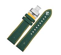 VDFNGFD Compatible avec le bracelet de montre Breitling CHRONOMAT AVENGER NAVITIMER SUPEROCEAN Bracelet en silicone plongée Remplacer les bracelets 20 22 24 mm(11 silver,21x18mm)
