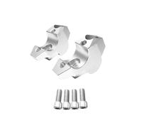 VDFNGFD Compatible avec Le Support de rehaussement de Guidon X-ADV 750, Compatible avec Honda XADV750 ADV 160 150 350 ADV160 ADV150 ADV350(Silver)