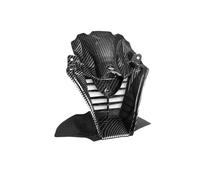 VDFNGFD Compatible avec Les Accessoires de Moto Yamaha YZF-R6 YZF R6 2006-2007, Phare Avant, Couvercle supérieur du Nez, carénages d'injection, Protection(Carbon Fiber Look)