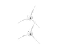 VDFNGFD Compatible avec Les Accessoires Qrevo Pro, Brosse latérale Principale, Filtre, serpillière, Sac à poussière, pièces S/Qrevo Plus/Qrevo Maxv(Side Brush White)