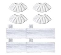 VDFNGFD Compatible avec Les aspirateurs à Main Easyfix SC2 SC3 SC4 SC5, Housse de Nettoyage en Microfibre, pièces Rechange for Balai Vapeur(Pink)