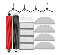 VDFNGFD Compatible avec Les aspirateurs Robot S8 / S8 +, brosses latérales principales, filtres Hepa, Tissu de vadrouille, Ensemble d'accessoires lavables