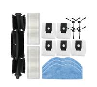 VDFNGFD Compatible avec Les aspirateurs Robots 360 S8 S8 Plus 2S EZVIZ RE4 Plus RE5 Plus, pièces détachées, Rouleau, Brosse latérale, Filtre HEPA, Chiffon, Sac à poussière(19)