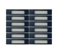 VDFNGFD Compatible avec Les aspirateurs Robots intelligents Midea M7, M7 Pro, M7 Evo, Eureka NER700, Balai, Chiffon, Brosse latérale, Ensemble de filtres HEPA, Accessoires for la Maison(Burgundy)