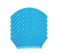 VDFNGFD Compatible avec Les aspirateurs Robots intelligents Midea M7, M7 Pro, M7 Evo, Eureka NER700, Balai, Chiffon, Brosse latérale, Ensemble de filtres HEPA, Accessoires for la Maison(Light Yellow)